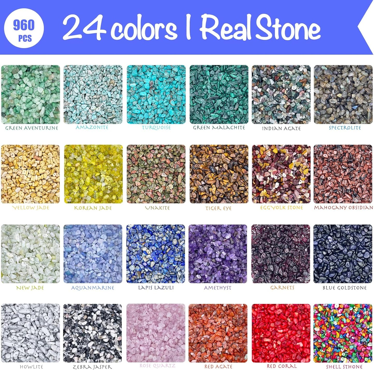 Jewelry Making Kit for Adults – Beads, Findings & Tools Set